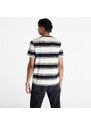 Pánské tričko FRED PERRY Bold Stripe T-Shirt Oatmeal/ Ecru/ Black