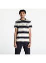 Pánské tričko FRED PERRY Bold Stripe T-Shirt Oatmeal/ Ecru/ Black