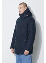 Péřová bunda Woolrich Ramar Arctic Parka pánská, tmavomodrá barva, zimní, CFWOOU0866MRUT0001