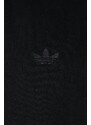 Džínová bunda adidas Originals Fashion Premium Denim Firebird pánská, černá barva, přechodná, oversize, IT7461