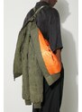 Bomber bunda Daily Paper Rasal Bomber Jacket zelená barva, přechodná, oversize, 2411128