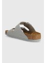 Pantofle Birkenstock Arizona dámské, šedá barva, 1027696