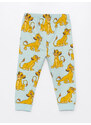 LC Waikiki Crew Neck Long Sleeve Lion King Printed Baby Boy Pajama Set