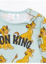 LC Waikiki Crew Neck Long Sleeve Lion King Printed Baby Boy Pajama Set