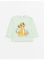 LC Waikiki Crew Neck Long Sleeve Lion King Printed Baby Boy Pajama Set