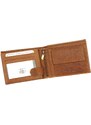Pánská kožená peněženka Nordee ADL01-N992-BPull camel