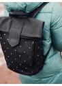 Vuch Mellora Dotty Backpack BLACK
