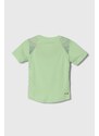 Dětské tričko adidas Performance zelená barva, s potiskem