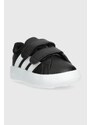 Dětské sneakers boty adidas GRAND COURT 2.0 CF I černá barva