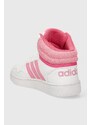 Dětské sneakers boty adidas Originals HOOPS 3.0 MID K růžová barva