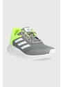 Dětské sneakers boty adidas Tensaur Run 2.0 K šedá barva