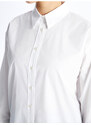 LC Waikiki Women's Plain Long Sleeve Poplin Shirt Tunic