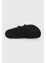 Žabky Birkenstock Mayari dámské, černá barva, na plochém podpatku, 171391