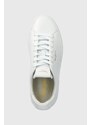 Kožené sneakers boty Pepe Jeans PLS00001 bílá barva, CAMDEN CLASSIC W