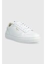 Kožené sneakers boty Pepe Jeans PLS00002 bílá barva, CAMDEN SUPRA W