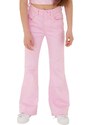Dětské kalhoty Guess růžová barva, hladké