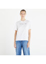 Tommy Hilfiger Dámské tričko Tommy Jeans Relaxed New Linear Short Sleeve Tee White