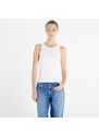 Tommy Hilfiger Dámské tílko Tommy Jeans Essential Rib Tank White