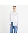 Tommy Hilfiger Dámská košile Tommy Jeans Solid Linen Blend Shirt White