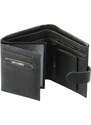 Pánská kožená peněženka černá - Bellugio Fordett černá