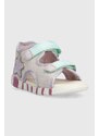 Dětské sandály Geox SANDAL IUPIDOO fialová barva