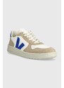 Kožené sneakers boty Veja V-10 béžová barva, VX0503477