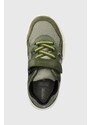 Dětské sneakers boty Geox FLEXYPER zelená barva