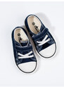 Boys' sneakers Vico fabric navy blue