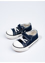 Boys' sneakers Vico fabric navy blue