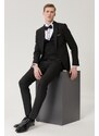 ALTINYILDIZ CLASSICS Men's Extra Slim Fit Slim Fit Vest Tuxedo Tuxedo.