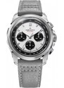 Stříbrné pánské hodinky Venezianico s koženým páskem Bucintoro 8221510 42MM Automatic
