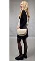 NovaKabelka.cz Kožená kabelka crossbody Ramona Beige