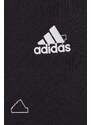 Kraťasy adidas pánské, černá barva, IS1824