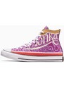 Kecky Converse Converse x Wonka Chuck Taylor All Star Swirl fialová barva, A08154C