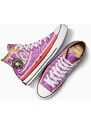 Kecky Converse Converse x Wonka Chuck Taylor All Star Swirl fialová barva, A08154C