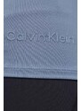 Tréninkové tričko s dlouhým rukávem Calvin Klein Performance s pologolfem