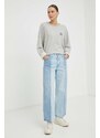 Džíny Levi's BAGGY CROP dámské, medium waist