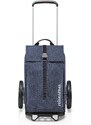 Nákupní taška na kolečkách Reisenthel Citycruiser Herringbone dark blue