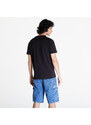 Pánské tričko Calvin Klein Jeans Diffused Stacked Short Sleeve Tee Black