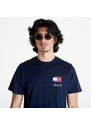 Tommy Hilfiger Pánské tričko Tommy Jeans Slim Essential Flag Short Sleeve Tee Dark Night Navy