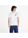 Tommy Hilfiger Pánské tričko Tommy Jeans Slim Essential Flag Short Sleeve Tee White