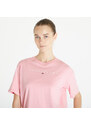 Tommy Hilfiger Dámské tričko Tommy Jeans Relaxed New Linear Short Sleeve Tee Tickled Pink