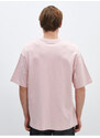 LC Waikiki Oversized Crew Neck Short Sleeved Combed Combed Men's T-Shirt.