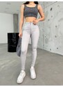 BİKELİFE Women's Stone Rise Waist Ankle Length Slim Leg Skinny Lycra Pants for Women.