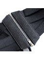 Camerazar Dámský elastický korzetový pásek, černý, syntetický materiál s vložkami z kvalitní umělé kůže, šířka 15 cm