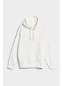 MIKINA GANT EMBOSSED SWEAT HOODIE bílá S