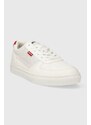 Sneakers boty Levi's LIAM bílá barva, 235199.151