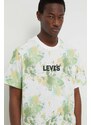 Bavlněné tričko Levi's s potiskem
