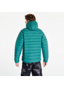 adidas Originals Pánská zimní bunda adidas Pad Hooded Puffer Jacket Collegiate Green/ White