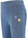 SVĚTLE MODRÉ DŽÍNOVÉ KALHOTY - PEPPA PIG Denim vzor